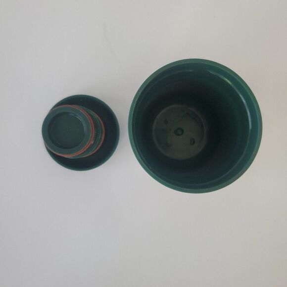 Stanley Aladdin Green Vintage Stainless Steel 1 Quart Thermos Bottle w Handle - Picture 11 of 13